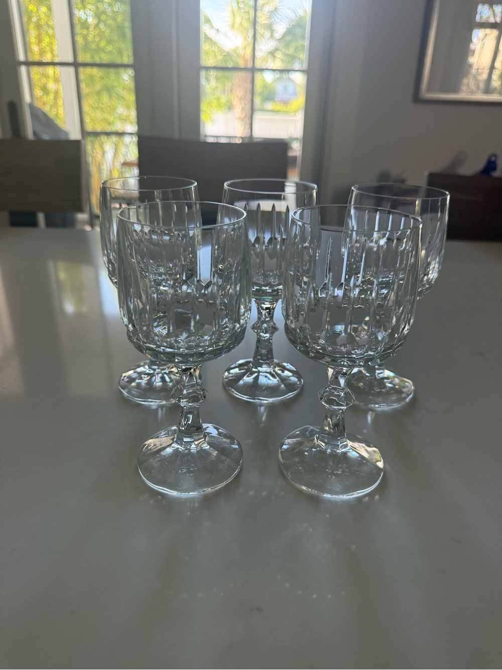 Schott Zwiesel Clear Cut Crystal Wine Goblets - Set of 5